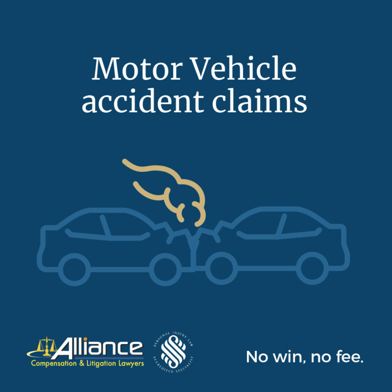 Motor vehicle accident claim
